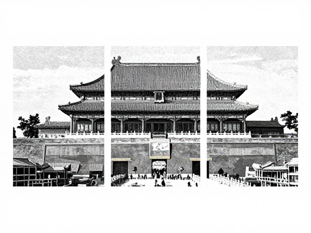 北京一版二版三版区别，影写版构图严谨解析