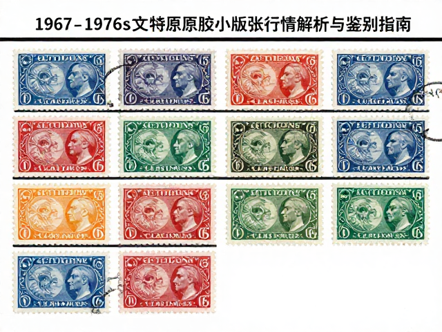 1967-1976文特邮票整版原胶小版张行情解析与鉴别指南