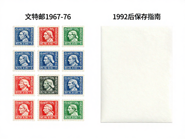 文特邮票1967-76与1992后编年票对比,护邮袋选购与保存指南