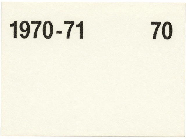 1970-71早期编号票，高白度道林纸与大串联时代的绝版记忆