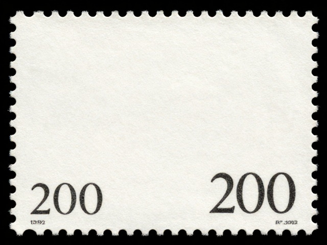 1992-2002编号邮票微缩齿与激光穿孔鉴定指南，辨别真伪关键细节