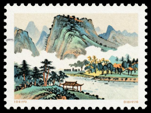 1974-1980早期JT票风景邮票，国画技法下的山水意境赏析