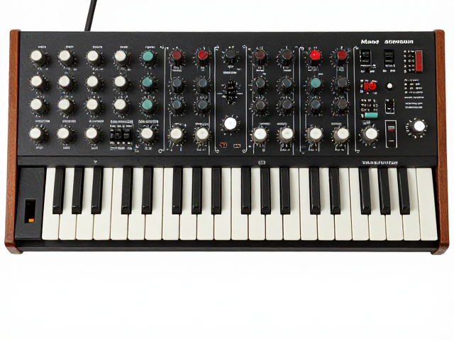 Moog复古模拟复刻版，模块化合成与减法合成的音色奥秘