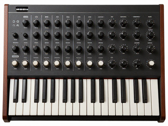 Moog复古模拟复刻版，模块化合成与减法合成的音色奥秘