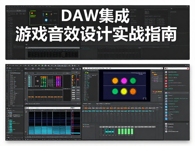 模块化合成，DAW集成，游戏音效设计实战指南