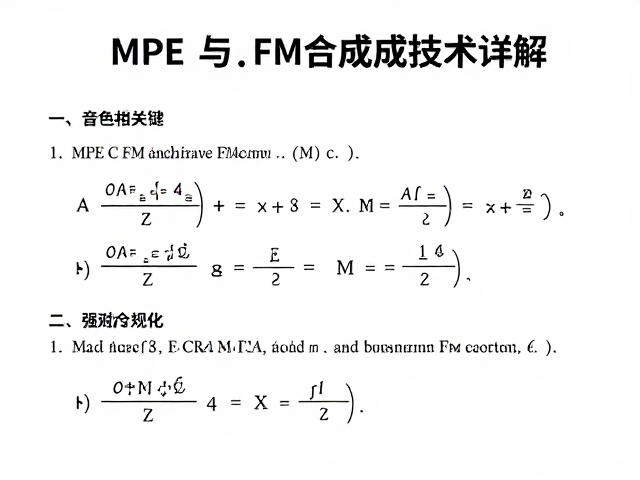 音乐直播才艺表演,MPE支持与FM合成技术详解