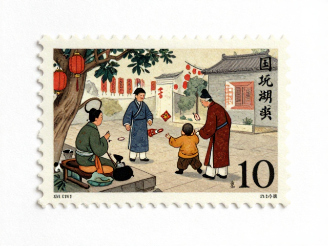 民间故事邮票，特种纸印刷的学术研究与价值解读