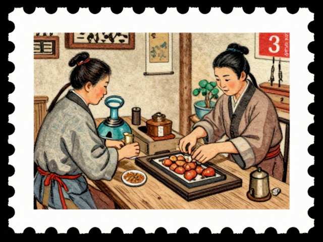 民间故事邮票印刷工艺，传统技艺与现代数字化技术对比观察