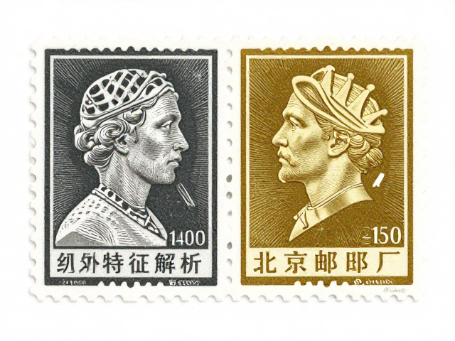 北京邮票厂烫金烫银红外特征解析，揭秘高防伪邮票识别逻辑