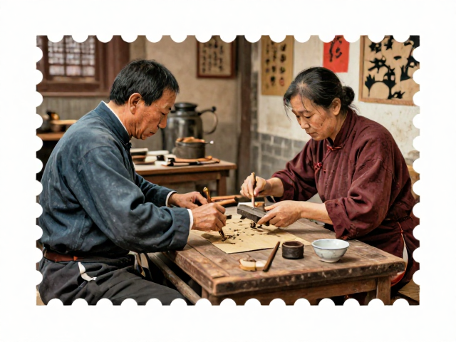 民间故事邮票印刷工艺，传统技艺与现代数字化技术对比观察