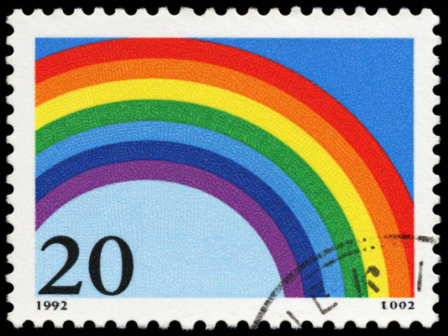 1992-2002编号邮票，彩虹印刷与雕刻版深邃线条鉴赏