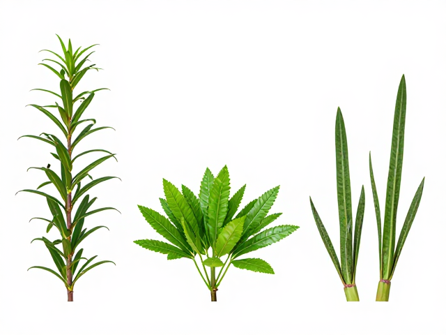 中等长度植物颜色分类,与相似品种的区别详解
