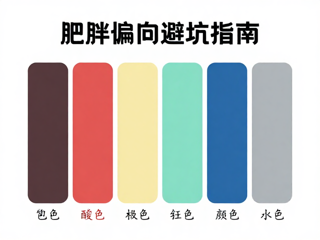 肥胖倾向者选浓密款，按颜色分类避坑指南