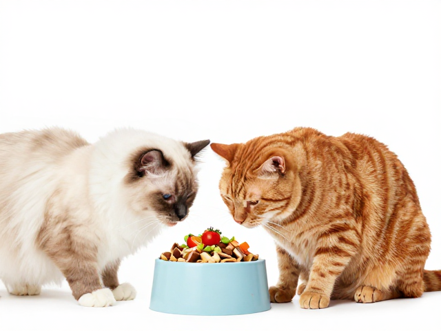 海双布偶与橘猫饮食,避强光鲜艳,科学控食指南