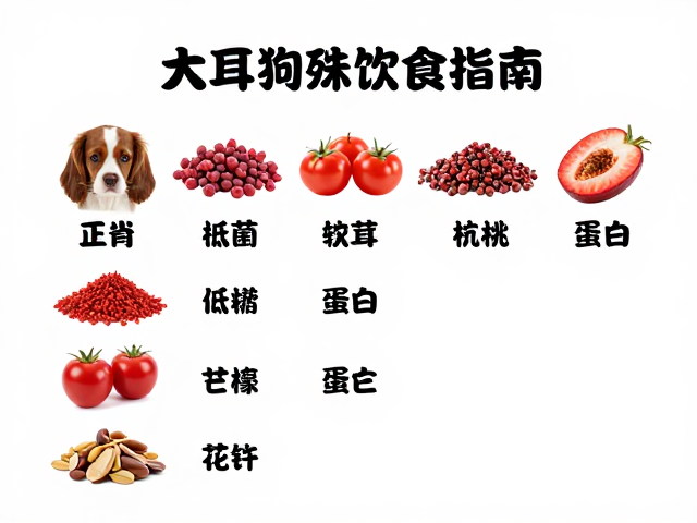 大耳朵狗狗特殊饮食指南,按颜色分类挑选低敏健康餐单