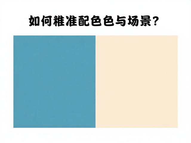 双色分类指南，如何精准匹配颜色与场景？