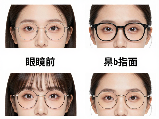 圆脸大眼过短鼻梁怎么选眼镜?高颜值颜色分类推荐指南
