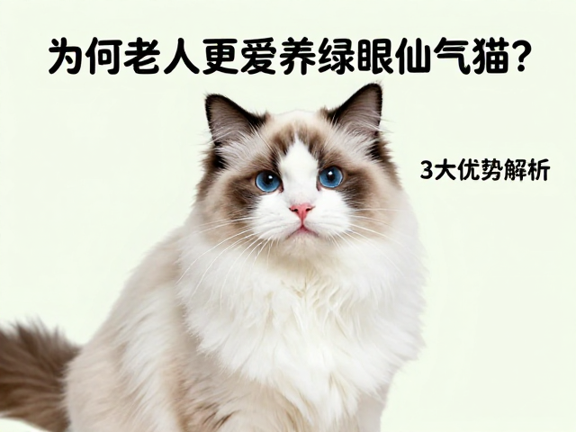 海双布偶猫,为何老人更爱养绿眼仙气猫?3大优势解析