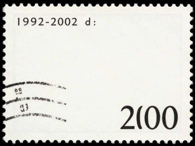 1992-2002编号制邮票,激光穿孔工艺解析,发行量决定基础价值