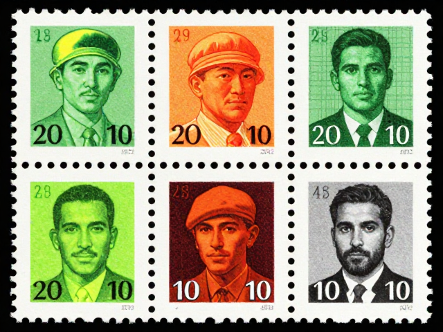 1992-2002编号邮票,倒印与荧光丝纸版式特征解析及价值评估