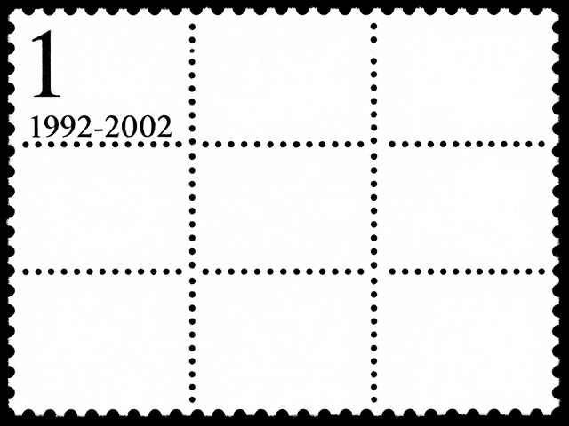 编号邮票(1992-2002),发行量与套票基础价值的关系