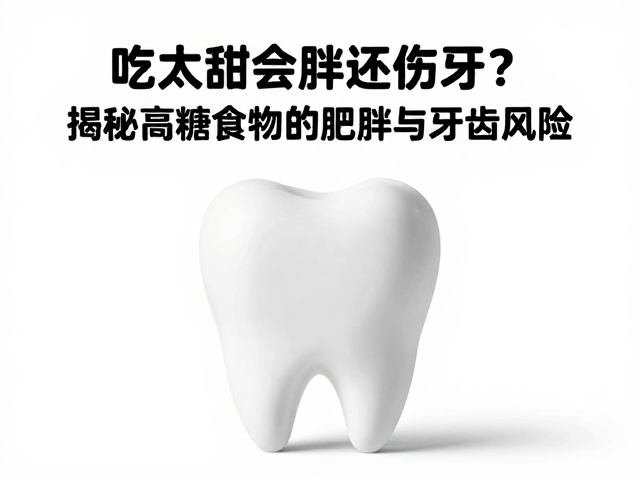 吃太甜会胖还伤牙?揭秘高糖食物的肥胖与牙齿风险
