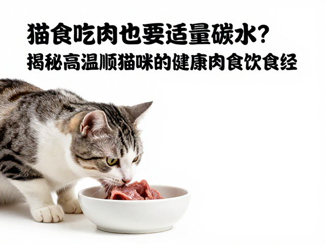 猫爱吃肉也要适量碳水?揭秘高温顺猫咪的健康肉食饮食经