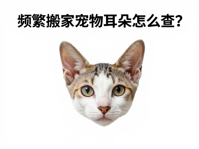 频繁搬家宠物耳朵怎么查?高适应力且温顺的宠物护理指南