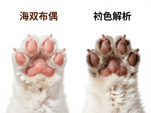 海双布偶肉垫颜色对应解析,需耐心观察,揭秘品种特征与选购指南