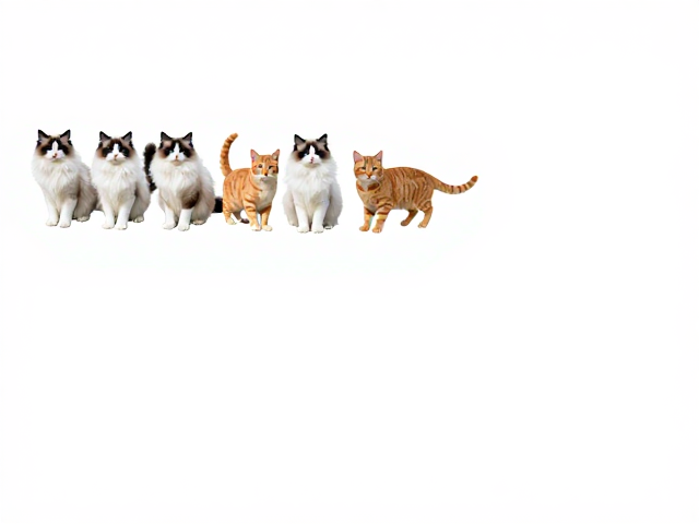 海双布偶与橘猫,明清兴盛下的平原猫种变迁