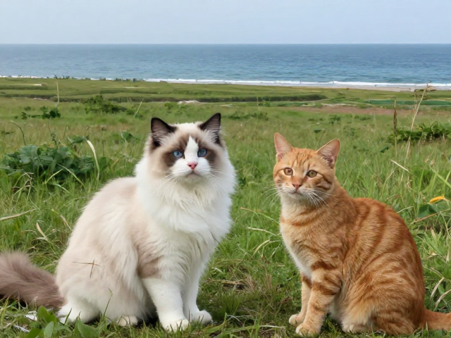 海双布偶与橘猫,明清兴盛下的平原猫种变迁