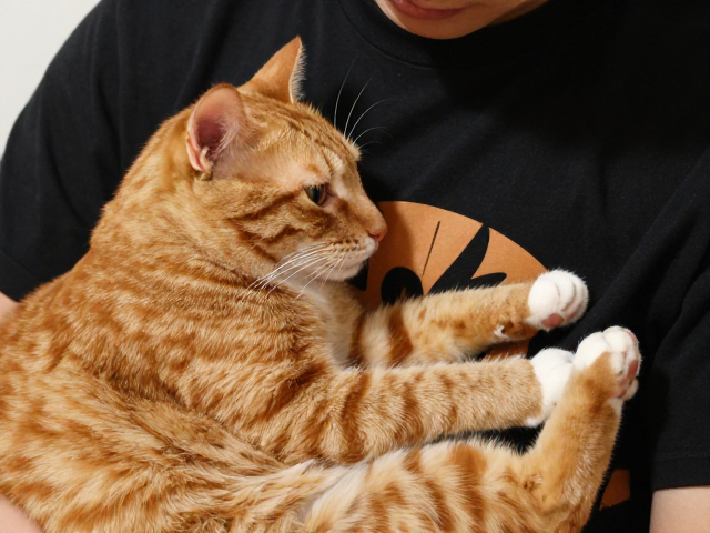 暖男橘猫有多粘人?揭秘高温顺橘猫的日常互动