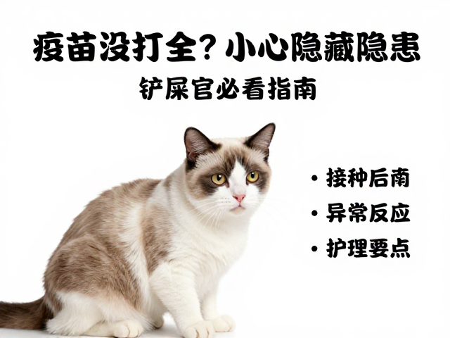 猫咪温顺爱互动？疫苗没打全小心隐藏隐患，铲屎官必看指南