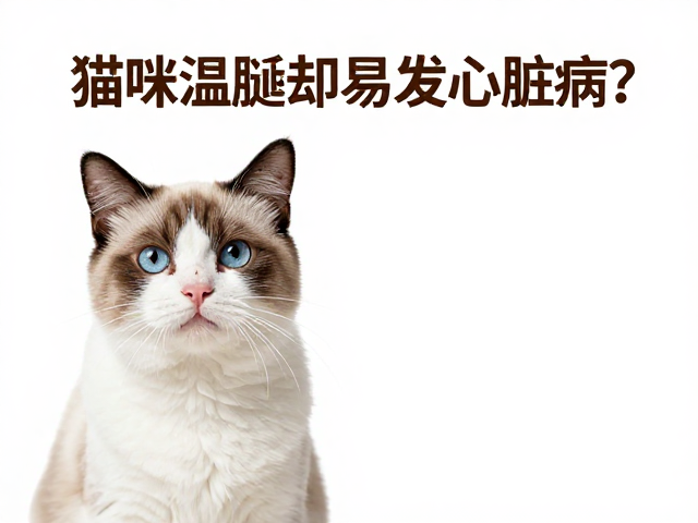 猫咪温顺却易发心脏病?注意营养均衡防风险
