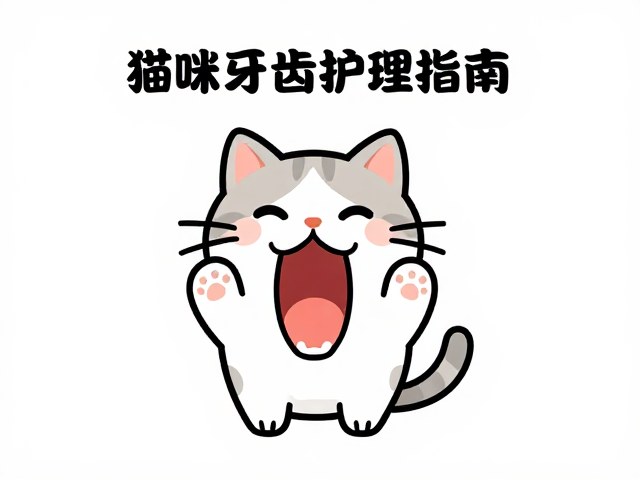 猫咪牙齿护理指南,如何让温顺爱吃小鱼干的毛孩子拥有健康口腔