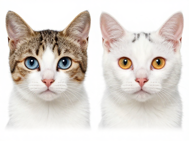 猫耳位对称吗?圆形瞳孔颜色分类与颜值大揭秘