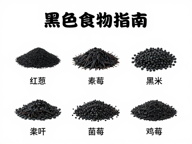 黑色食物有哪些？均衡饮食指南，揭秘黑色食物的营养功效
