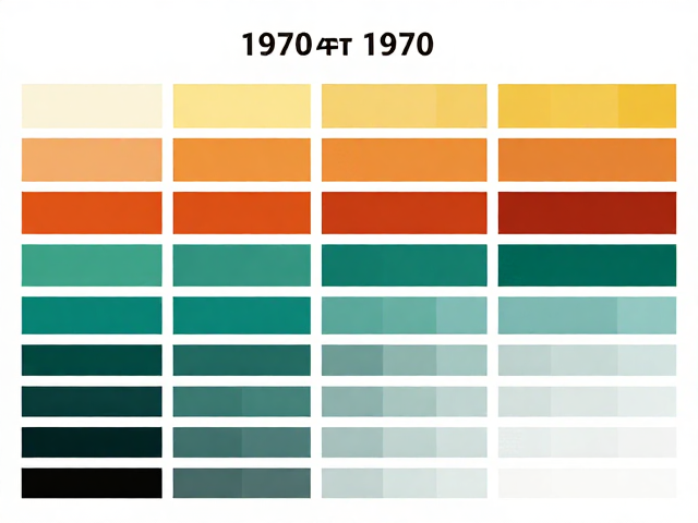 1970年代正式认可的颜色分类,亲人程度与色彩心理学深度解析