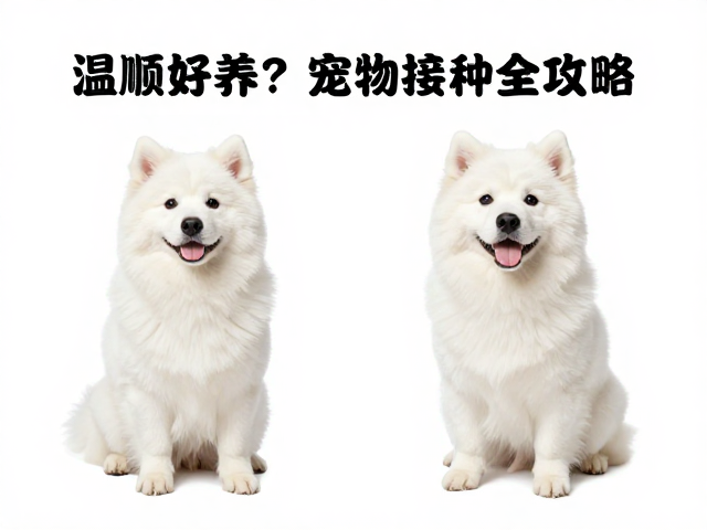 温顺好养?体态匀称的宠物疫苗接种全攻略