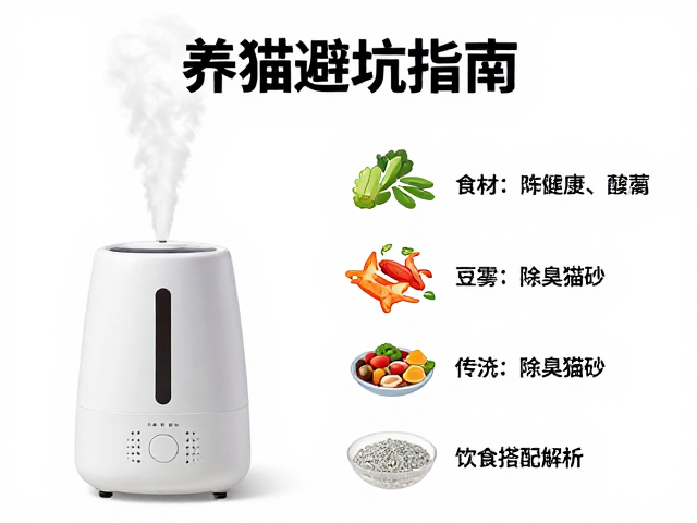 养猫避坑指南,无雾加湿器,除臭猫砂,饮食搭配全解析