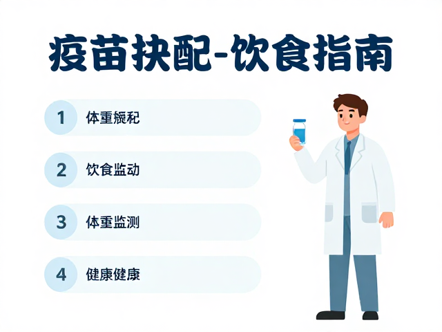 疫苗接种后饮食搭配与体重监测指南,助你快速恢复健康