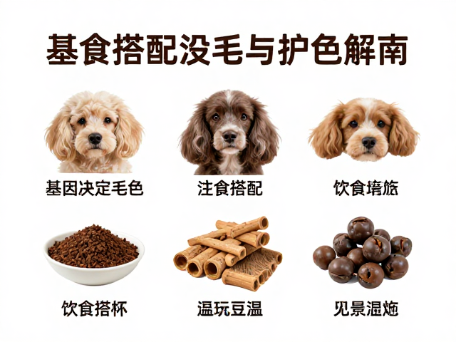 宠物毛色护理指南,基因决定毛色,饮食搭配与逗玩玩具选择全解析