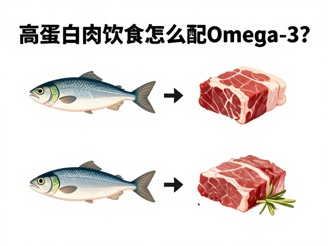 高蛋白肉类饮食怎么配Omega-3?4大饮食搭配公式,健康又高效