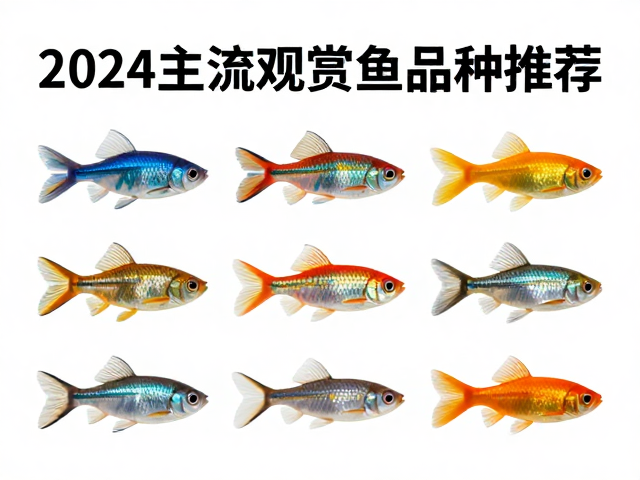 2024主流观赏鱼品种推荐，高活跃度品种颜色分类与饲养指南