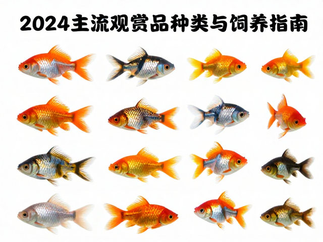 2024主流观赏鱼品种推荐，高活跃度品种颜色分类与饲养指南