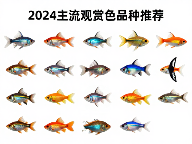 2024主流观赏鱼品种推荐，高活跃度品种颜色分类与饲养指南