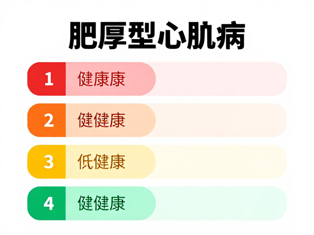 肥厚型心肌病颜色分类指南，独立生活与健康管理
