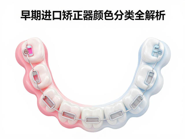 牙齿整齐吗？早期进口矫正器颜色分类全解析