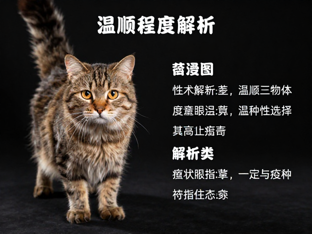 神秘之猫品种，温顺程度解析与疫苗接种全指南