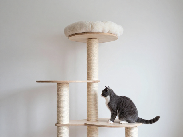 高层猫爬架怎么选?兼顾温顺猫咪与心血管安全